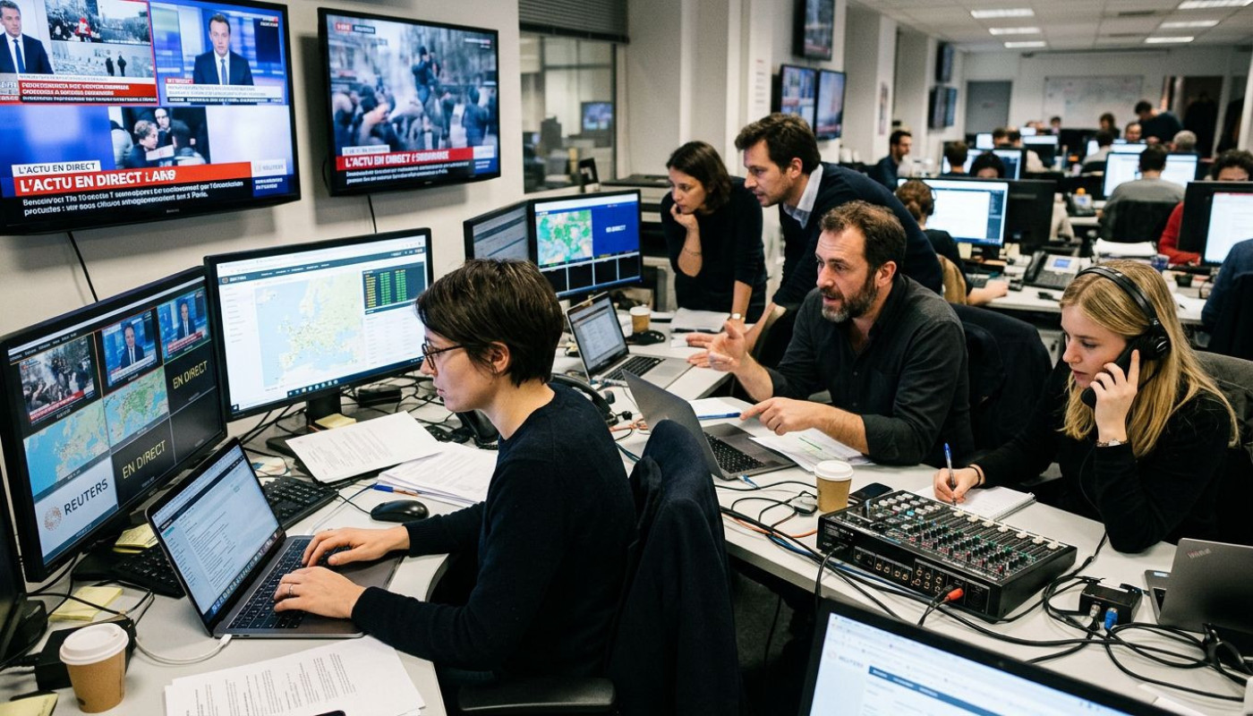 Qui décide vraiment du tempo médiatique : coulisses d'une information en temps réel